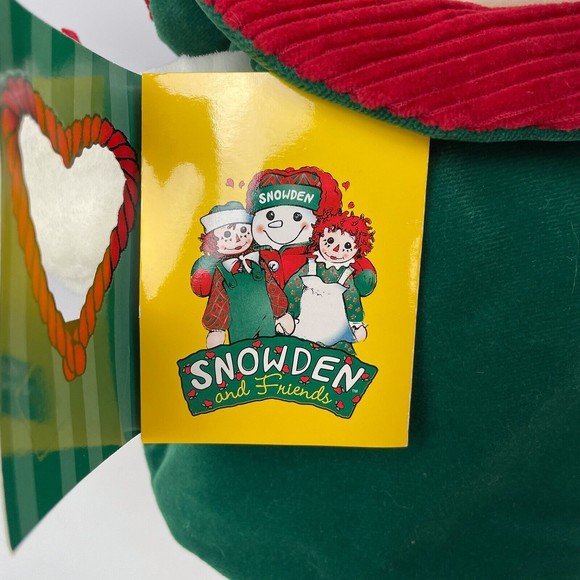 VTG NOS 1998 Snowden Plush Snowman Christmas 24” Commonwealth Target w/ Tags - Picture 8 of 15